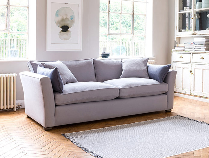 Aldeburgh 3 Seater Sofa in Whitewell Elephant